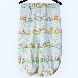 ✨RARE✨ Vintage Sleepy Animals Crib Sheet - Excellent!